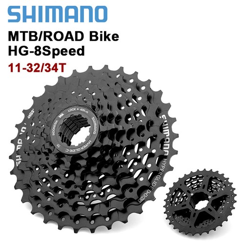 Casete bicicleta de montaña Shimano CS-HG31 8/9 velocidades 32T 34T rueda libre | eBay
