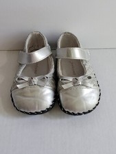 Originals Girl Pediped Naomi Silver Orig. 45 size US 6 - 12 months