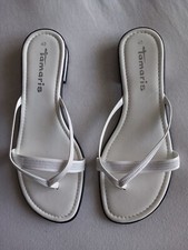Tamaris Zehentrenner Sandale weiß-- Gr.40 --...
