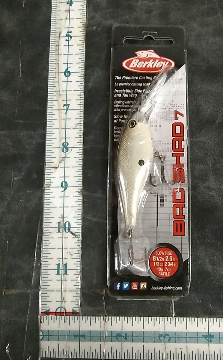 Berkley Bad Shad 7 Crankbait Honey Shad BHBBS7-HNSH 1/3 oz