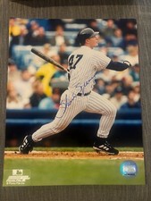 SHANE SPENCER SIGNED AUTOGRAPHED 8x10 PHOTO NEW YORK YANKEES