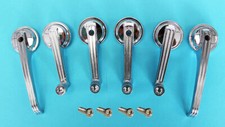 New 1965-1967 Mustang Door Handle Kit Inside Interior Door Window Quarters S New 1965-1967 Mustang Door Handle Kit Inside Interior Door Window Quarters S