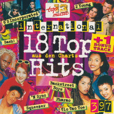 CD Sash!, B.B.E., Future Breeze, a.o. 18 Top Hits Aus Den Charts 3/97 top 13