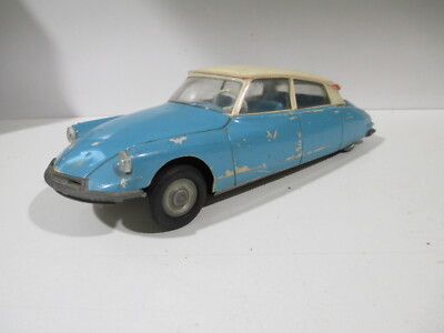 JEP Citroën DS 19 Bleue à Friction – Jeu D'occasion, état De Jeu