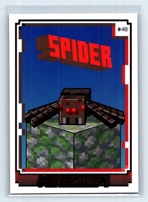 2024 Panini Minecraft Base Set #48 SPIDER