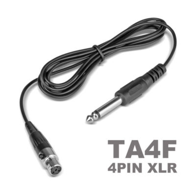 WA305 1/4'' Instrument Cable for Shure BLX14 BLX Wireless System for Guitarists