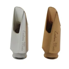 Eastern music full bodied long step baffle metal soprano saxophone mouthpiece