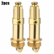 2x M8 Replacement Basin Sink Bath Waste Pop Up Click Clack Push Button Plug Bolt