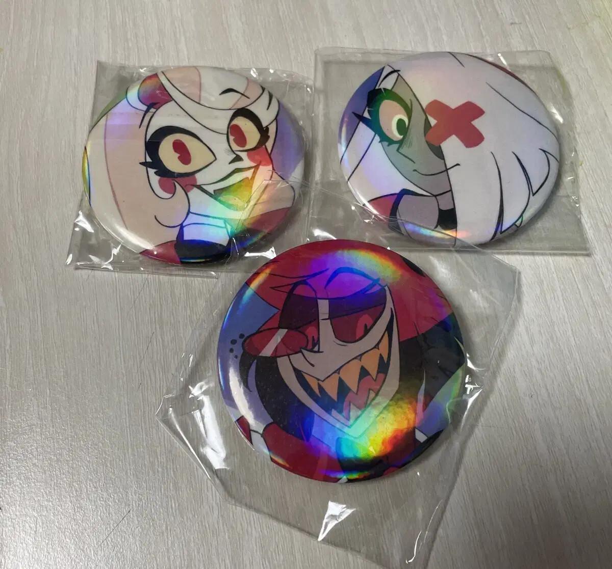 Hazbin Hotel Can Badge Set | eBay