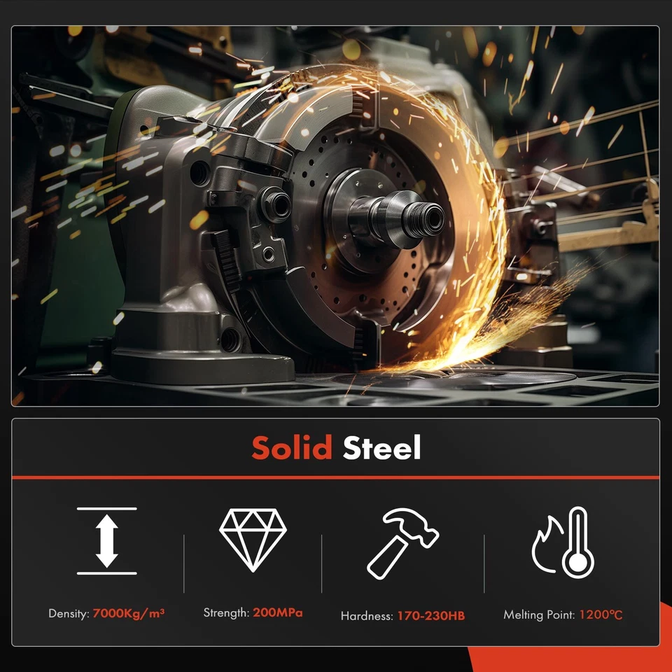 Equilibrador armónico de motor para Buick Encore 2013-2018 Chevrolet Cruze Limited 2016 Foto 4 de 4