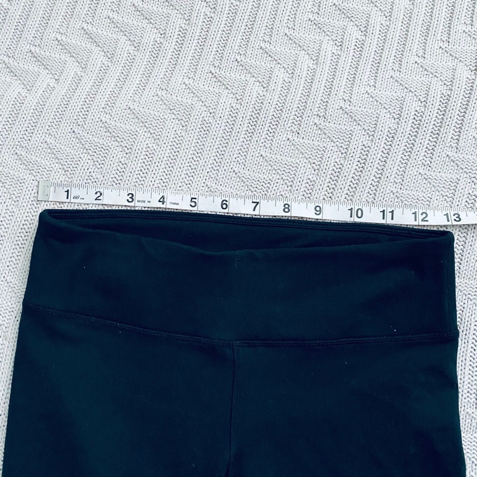 Fabletics solid black exercise leggings, size XS - image 5