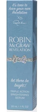 Robin Mcgraw Revelation Let There Be Bright ✅ Triple Action Brightening Serum ✅