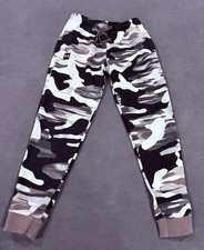 Under Armour Joggers Pants Boys L Multicolor Camouflage Fleece Lined Drawstring