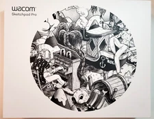 Wacom Sketchpad Pro Graphic Pen Drawing Tablet - CDS-810S/K0-AX-Black