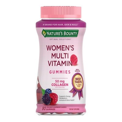 Nature's Bounty Optimal Solutions Women's 80 Count (Pack of 1), Pink 