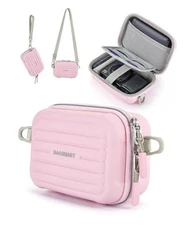  Digital Camera Case, Protective & Waterproof Small Camera Case with Baby Pink