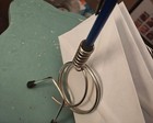 Mid century Wire Spring Dog Letter Picture Holder Silver Vintage Scotty Dog — photo 8