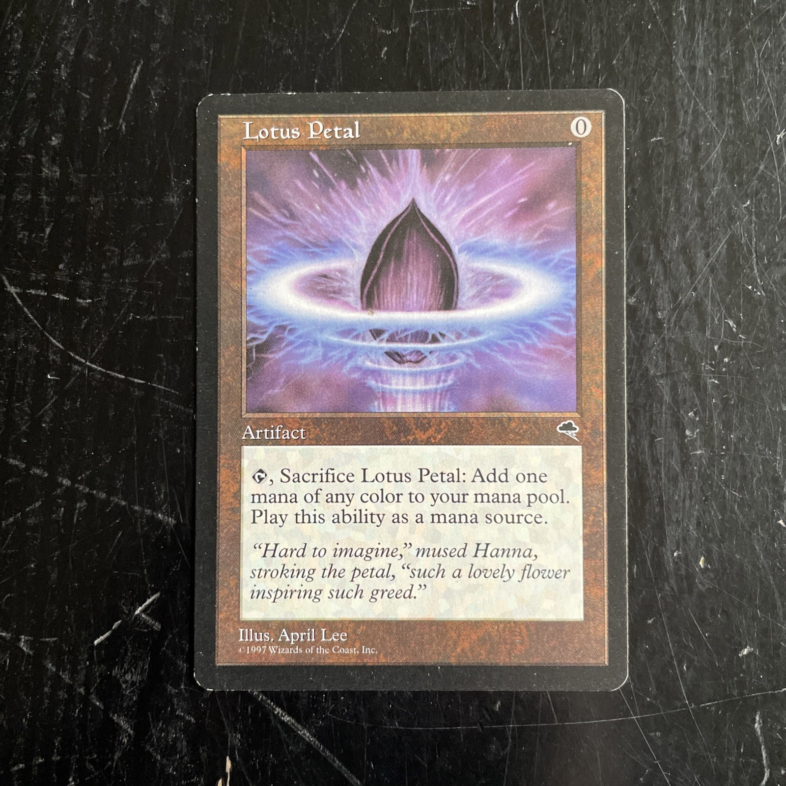 MTG Lotus Petal from Tempest (LP)