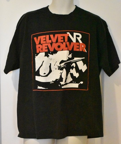 Rare Velvet Revolver Band Black Color Cotton T-shirt S to 5XL NZ1017