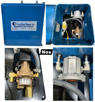 Stahlin Enclosure With Oberdorfer Hydraulic Pump Danfoss Drive NOS N4000RS3