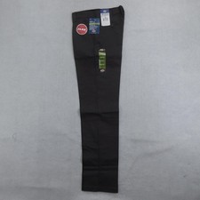 Dickies Boys Flex Pants 16 Gray Slim Fit Tapered Leg Wrinkle Resist School New