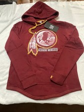 Washington Redskins Hoodie Sweatshirt NFL Team Apparel, Embroidered, Adult Small