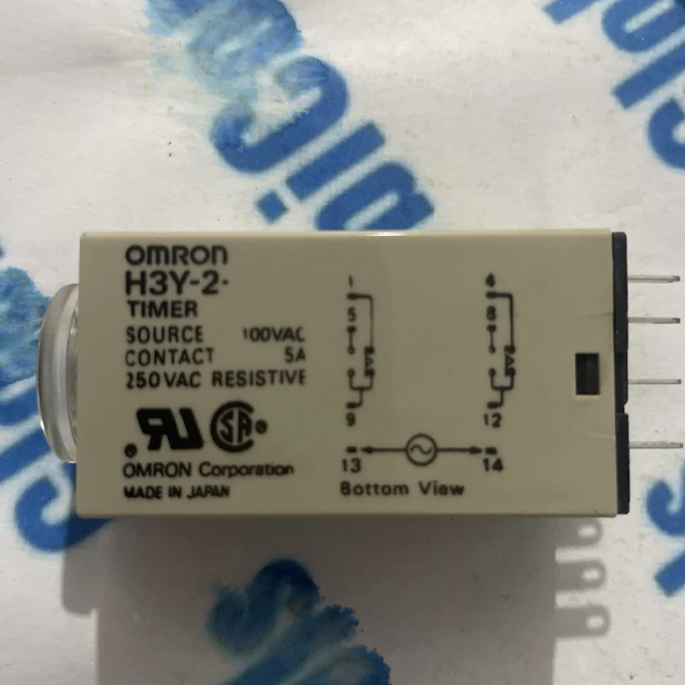 OMRON Corporation H3Y-2-Timer Time 30S Solid State Time Delay Relay 110 AC - Image 3 of 4