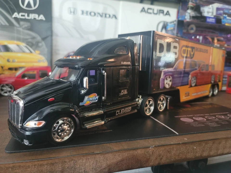 Jada Dub City Baller Hauler 1:32 Peterbilt 379 Raro 24" Diecast Coleccionable Raro Foto 3 de 4