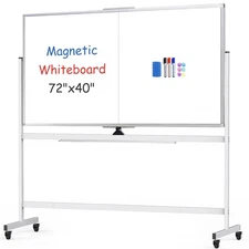 Maxtek 72"x40" Magnetic Dry Erase Board