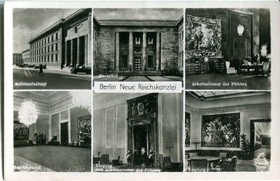 Klemm-AK BERLIN Neue Reichskanzlei in der Voss-Str., Mehrbild 30er