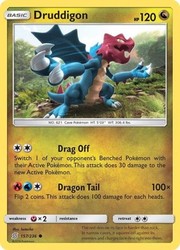Druddigon 157/236 Unified Minds Reverse Holo Common