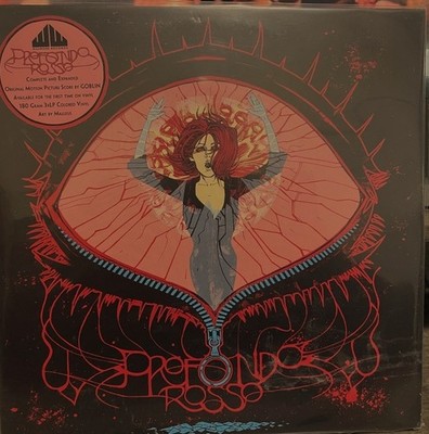 *NEW* Profondo Rosso (Deep Red) 3XLP  Goblin Bloodied Doll Vinyl Waxwork Records