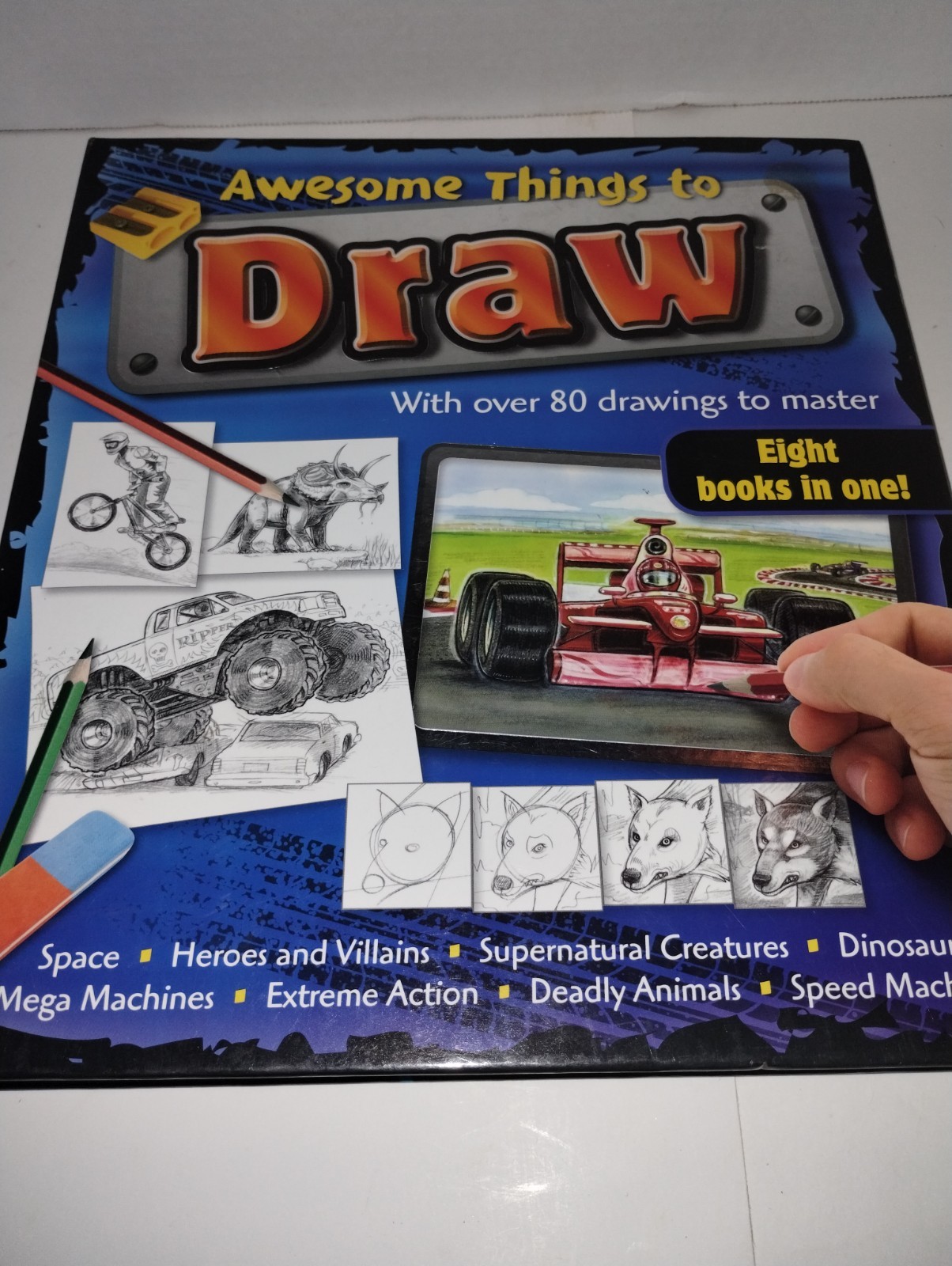 Awesome Things to Draw : With Over 80 Drawings to Master Hardcove by Shane Nagle