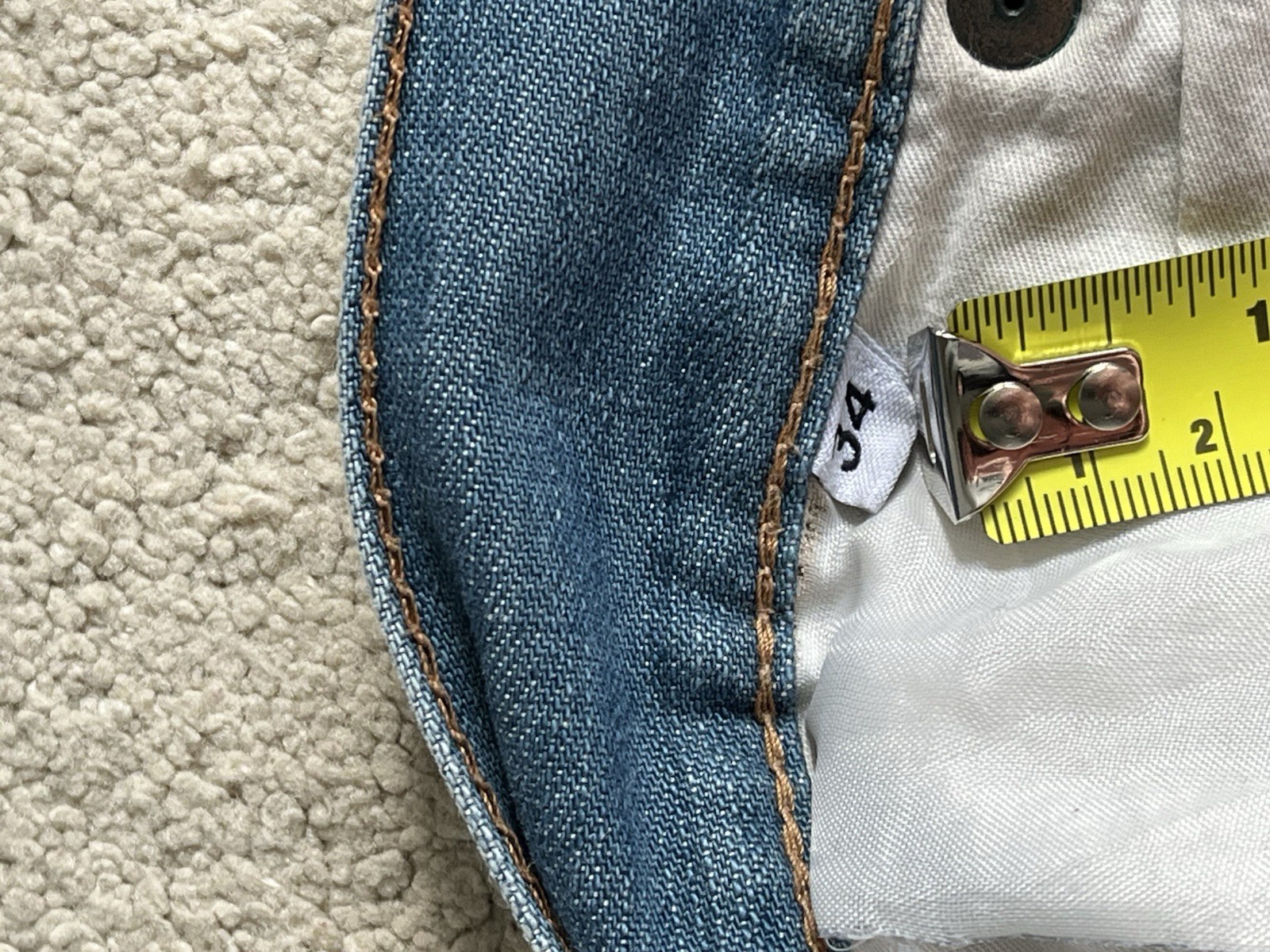 Prada Denim Blue Bermuda Shorts Size Waist 34” Mens Shorts thumbnail 16