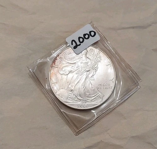 2000 American Silver Eagle  Coin 1 oz  Uncirculated 1 Ounce ASE .999 silver