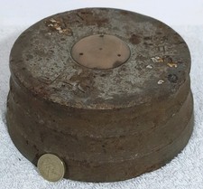 SAF HUB CAP Metal 4 304 0086 01 Vintage Rusted Red Centre Inner on Inside Fast P