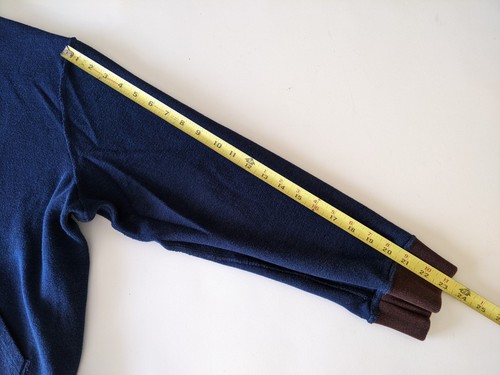 Robert Graham Reversible Full Zip Sweater Jacket 3XL Blue Brown Ribbed Designer - Picture 15 of 15
