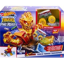 Hot Wheels Monster Trucks Power Smashers  5-A...
