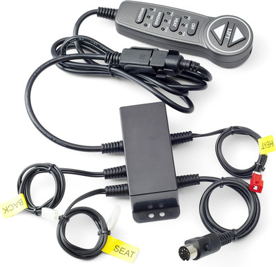 Lift Chair Remote Control with USB, 6 Functions, 5 Pin for Multiple Brands