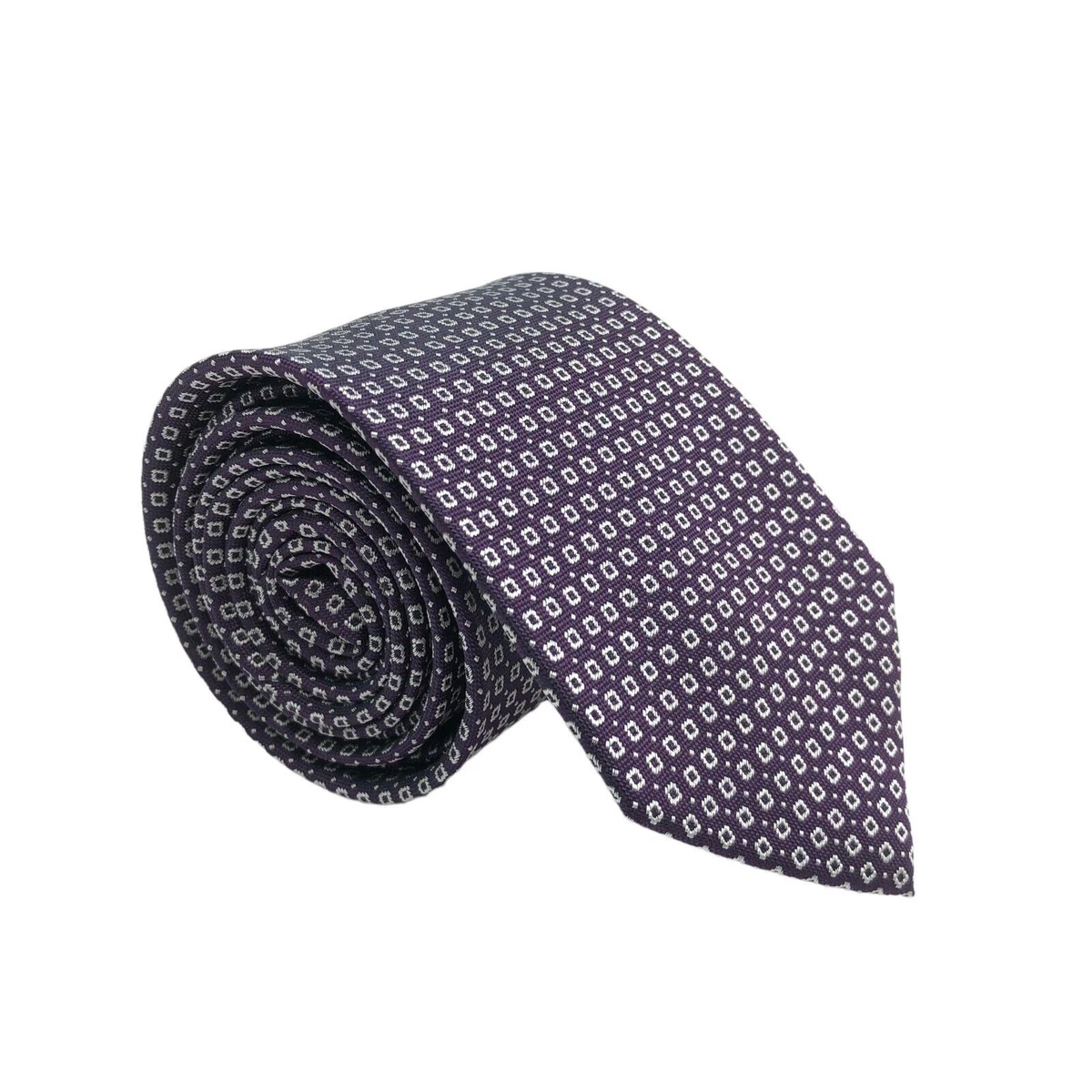 Cravatta da Uomo Viola di Jeans Vesuvio Cravatta da Uomo Viola di Jeans Vesuvio