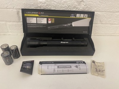 Snap On Tools LED LENSER P17 Taschenlampe Akku Version Beschreibung lesen