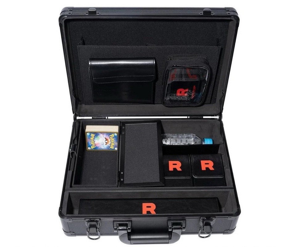 Pokemon The Glory Of Team Rocket Attache Case Set - Con Box 30 Bustine Sv10 Gioco Di Carte Lingua Giapponese - Foto 6