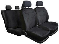 Autositzbezüge Schwarz Sitzschoner Komplettset Schonbezüge für Opel Antara