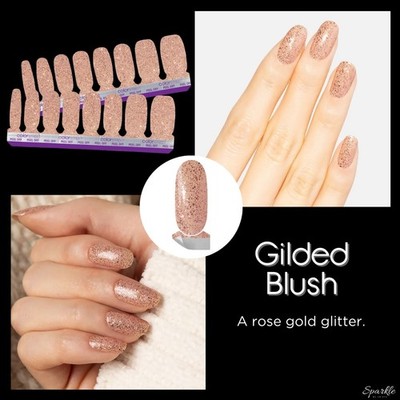 Color Street 2025 Trend Shop - Cashmere Radiance - Gilded Blush 