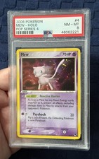 Mew Pokmon TCG Professional Sports Authenticator (PSA) Grade 8 Individual Trading Card Games for sale | eBay Mew Pokmon TCG Professional Sports Authenticator (PSA) Grade 8 Individual Trading Card Games for sale | eBay