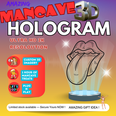 #ad Mancave 3D Hologram cosplay party bucks night arcade machine donkey kong AU $399.00