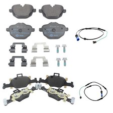 Hella Front and Rear Disc Brake Pad Set and S...