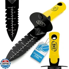 CKG Metal Detector Shovel, Heavy Duty Double Serrated Edge Digger