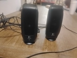 Logitech 2.0 Channel Wired Computer Speakers Pair - Black 2 Speaker Set