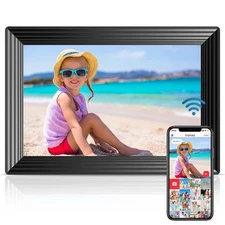 Frameo 10.1" WiFi Digital Picture Frame, Smart Digital Photo Frame with 16GB ...